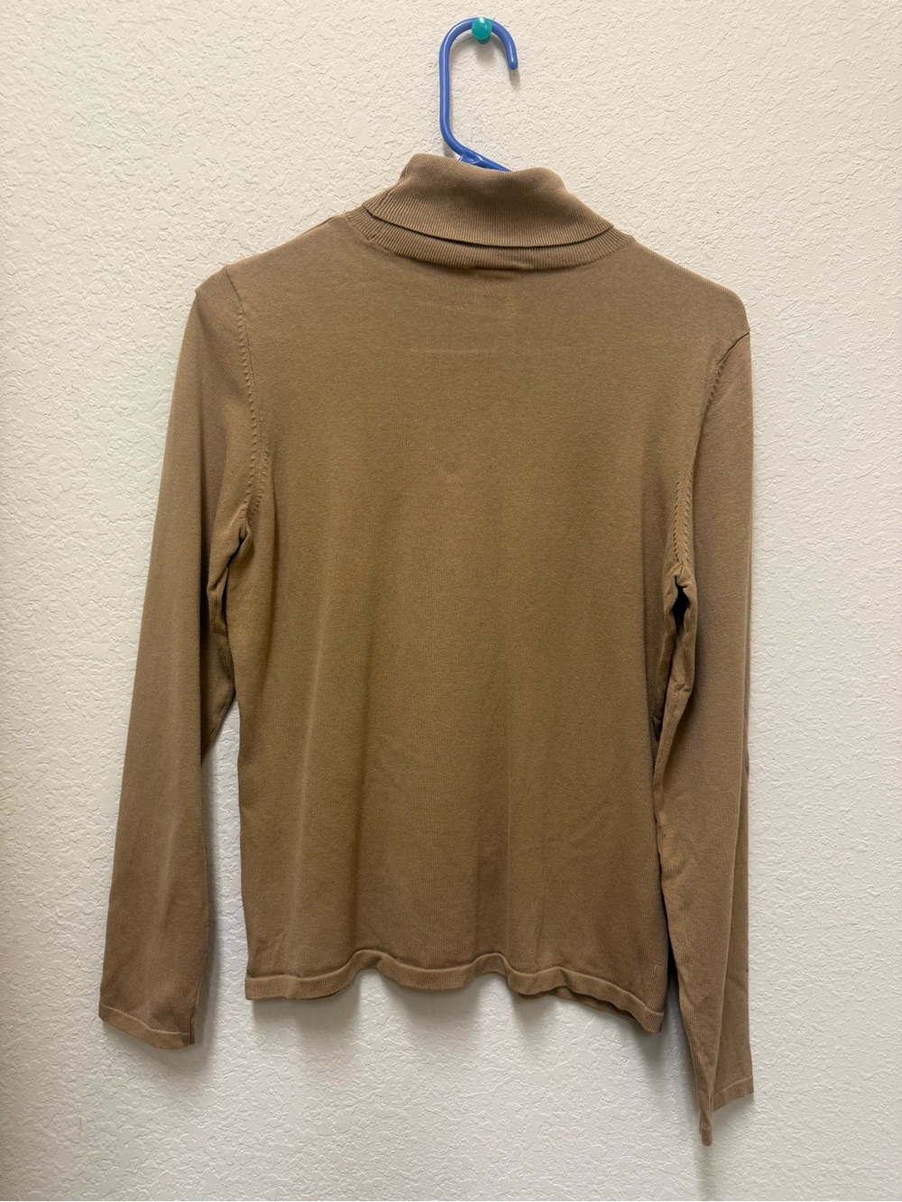 Ann Taylor Factory Camel Brown Turtleneck Sweater